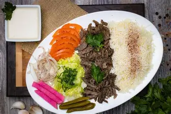 Meat Shawarma Plate