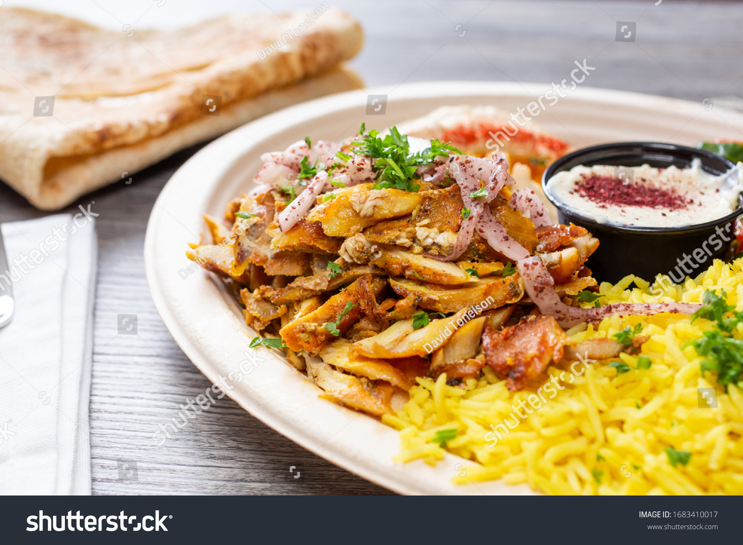 Chicken Shawarma Plate