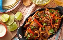 Beef Fajitas